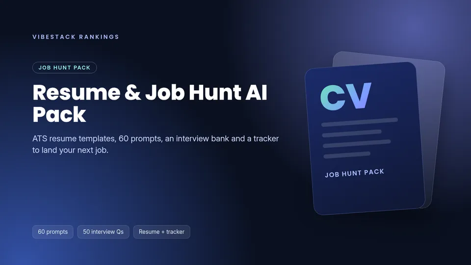 Resume & Job Hunt AI Pack